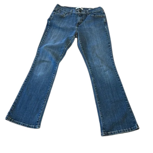 Levi's Boot Cut 515 Blue Denim Jeans - Picture 2 of 12